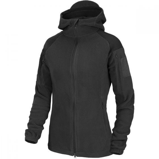 Helikon Womens Cumulus Heavy Fleece Jacket Black