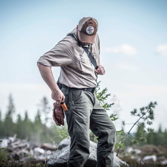 Helikon Woodsman Trousers Could Gray / Ash Gray