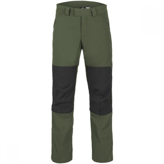 Helikon Woodsman Trousers Taiga Green / Black