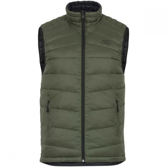 Highlander Reversible Gilet Black / Olive