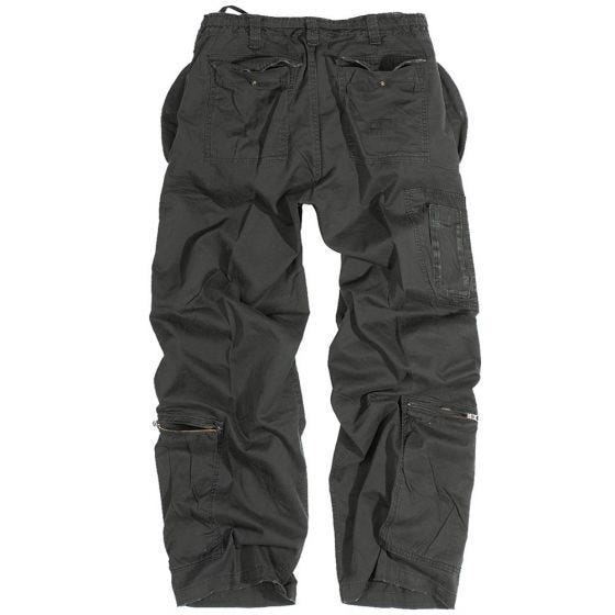 Surplus Infantry Cargo Trousers Black