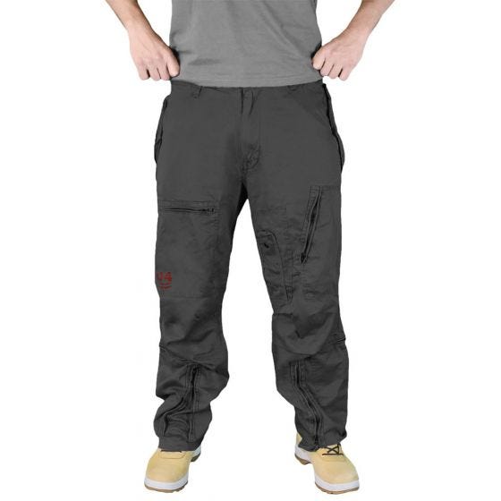 Surplus Infantry Cargo Trousers Black