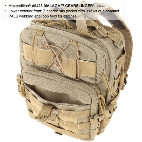 Maxpedition Malaga Gearslinger Black