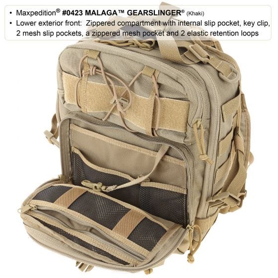 Maxpedition Malaga Gearslinger Black