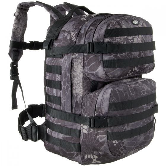 MFH Backpack Assault II Snake Black