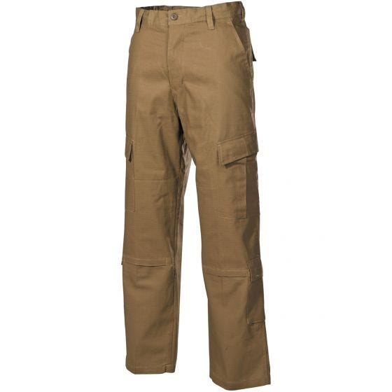 MFH ACU Combat Trousers Ripstop Coyote Tan