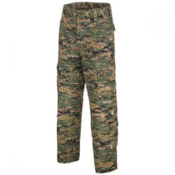 MFH ACU Combat Trousers Ripstop Digital Woodland