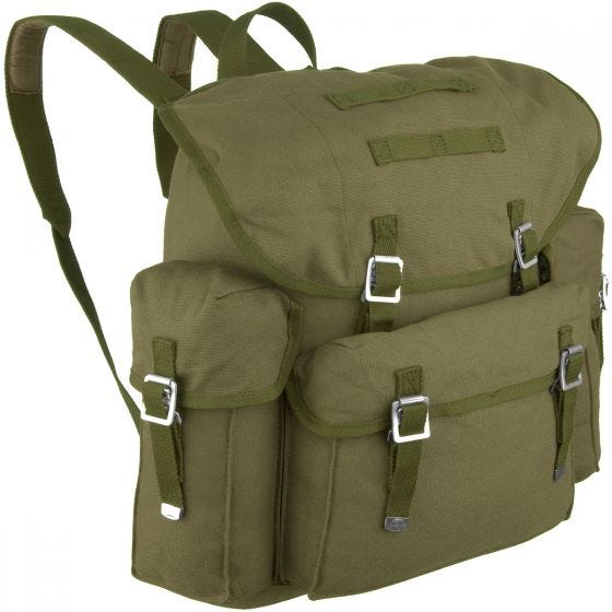 Old German Army Rucksack Olive