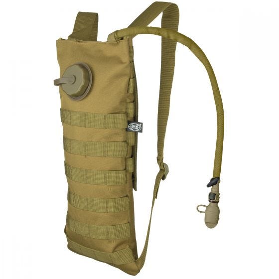 MFH Hydration Bladder and Carrier MOLLE Coyote