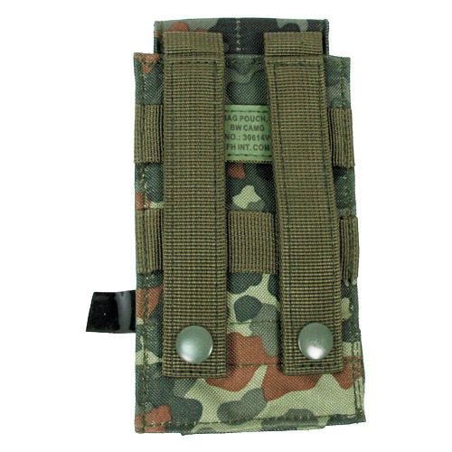 MFH Single M4/M16 Magazine Pouch MOLLE Flecktarn