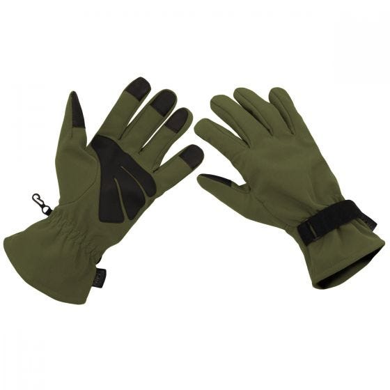 MFH Softshell Gloves Olive