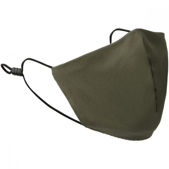 Mil-Tec Mouth/Nose Cover V-Shape Elastic Olive