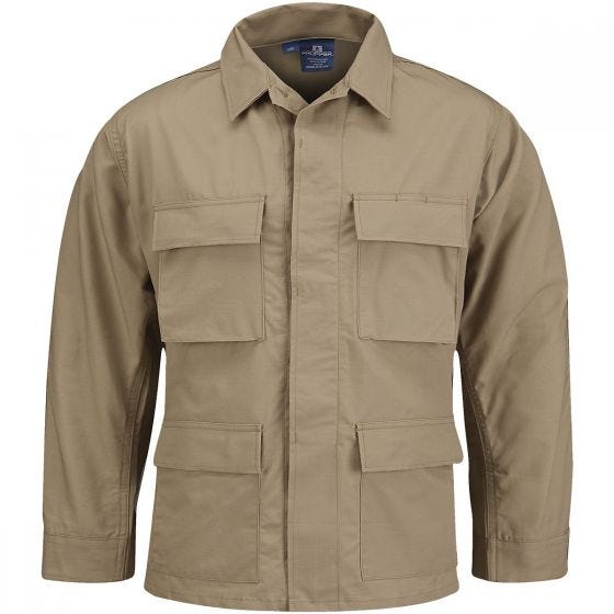 Propper Uniform BDU Coat Polycotton Ripstop Khaki