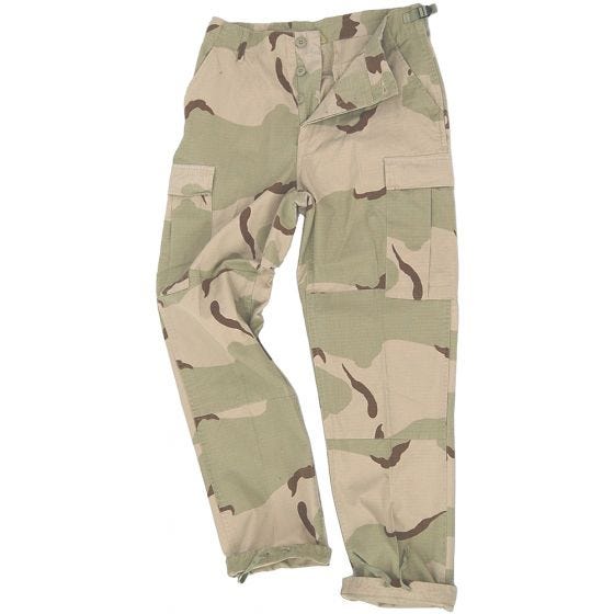 Teesar BDU Trousers Ripstop 3-Color Desert