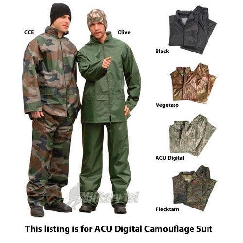 Mil-Tec Waterproof Suit ACU Digital