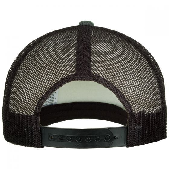 YP Camo Trucker Cap Woodland/Black