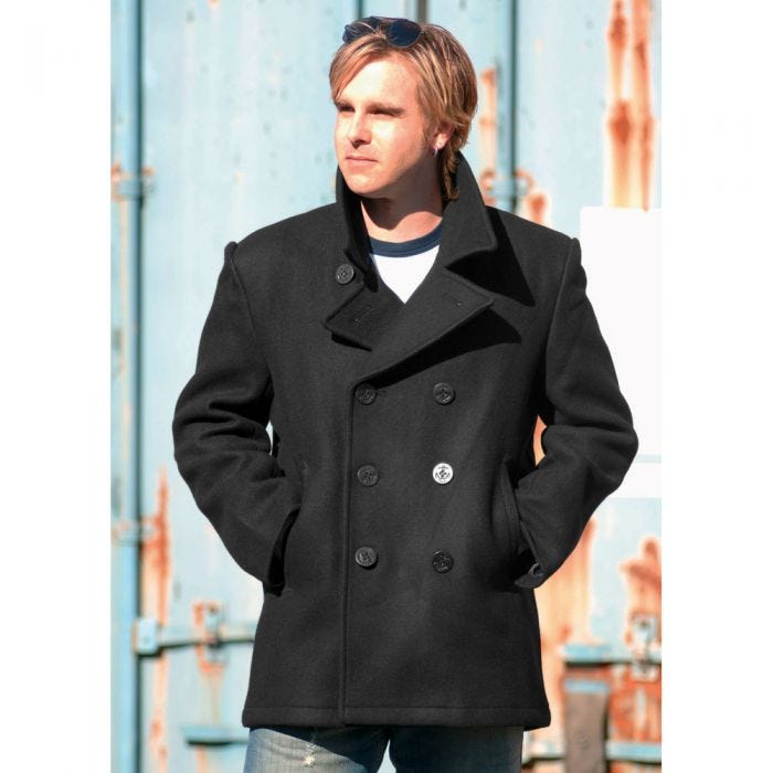 us navy surplus pea coat