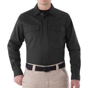 First Tactical Men's V2 Long Sleeve BDU Shirt Black
