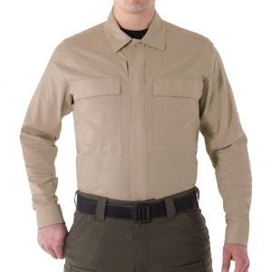 First Tactical Men's V2 Long Sleeve BDU Shirt Khaki