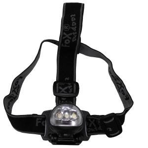 Fox Outdoor Dynamo Head Lamp 3 LED Black