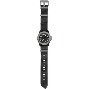 First Tactical Ridgeline Carbon Field Watch Brushed Stainless / Black