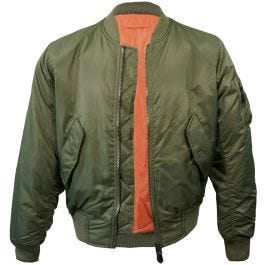 Mil-Tec MA-1 Flight Jacket Olive