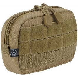 Brandit Brandit MOLLE Custodia Compact Cerniera Esercito Tasca Organizzatore PALS Camel 