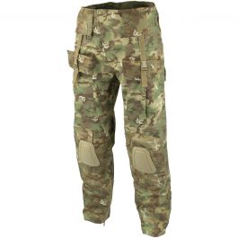 Mil Tec Warrior Trousers with Knee Pads Arid Woodland