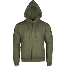 Mil Tec Tactical Zipped Hoodie Ranger Green Size S
