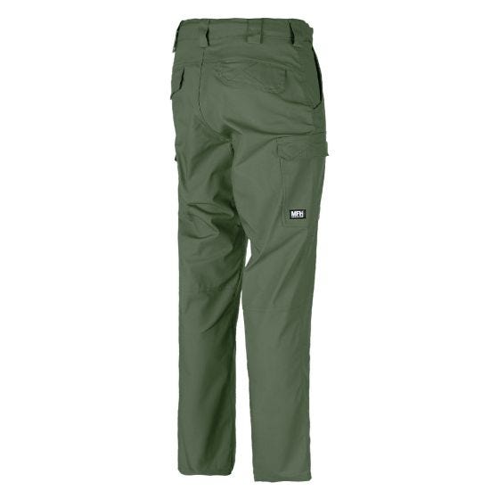 MFH Attack Tactical Trousers Ripstop Teflon Coated OD Green
