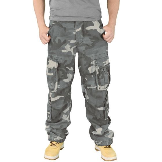 Surplus Airborne Vintage Trousers Night Camo