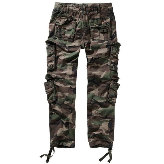 Brandit Pure Slim Fit Trousers Woodland