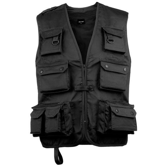 Mil-Tec Fishing Vest Black