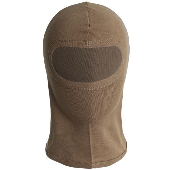 Mil-Tec 1 Hole Fine-Ribbed Balaclava Coyote