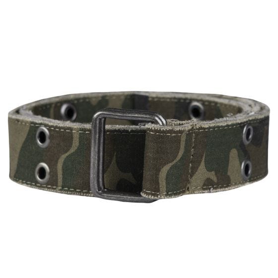 Mil-Tec Canvas Belt Woodland