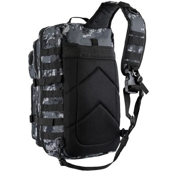 Mil-Tec One Strap Asault Pack Large Black Digital