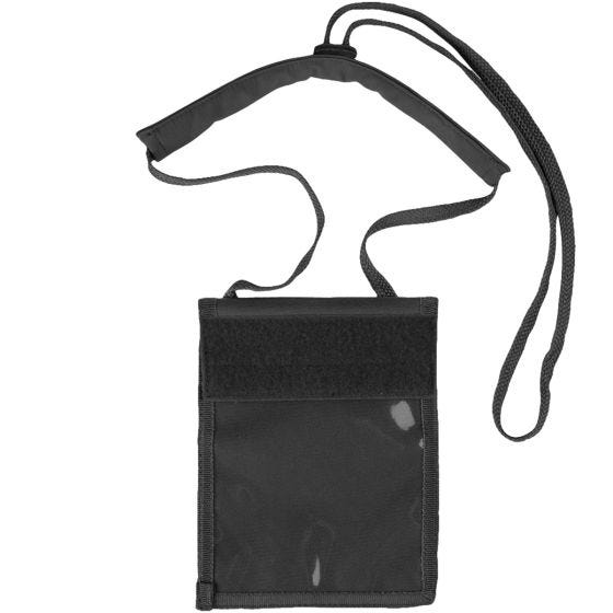 Mil-Tec Neck Wallet Black