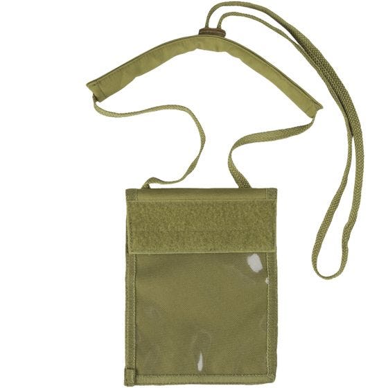 Mil-Tec Neck Wallet Coyote