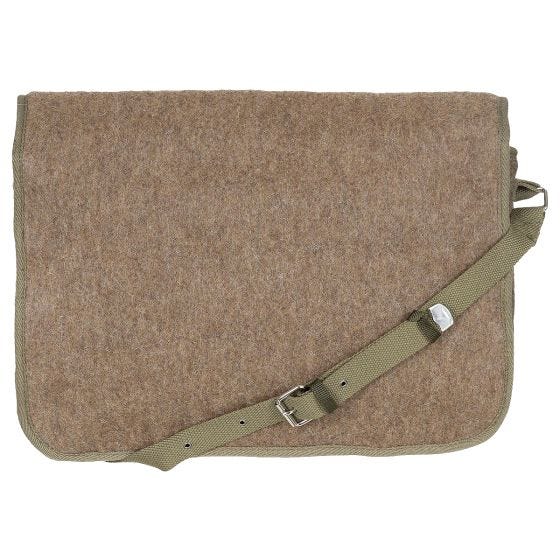 Pure Trash Swiss Shoulder Bag Cotton Straps Brown