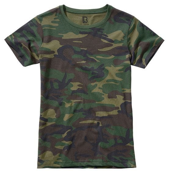Brandit Ladies T-Shirt Woodland