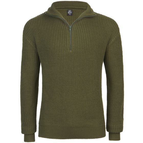 Brandit Marine Pullover Troyer Olive