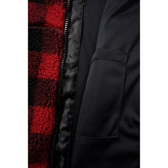 Brandit Ladies Teddyfleece Jacket Red / Black