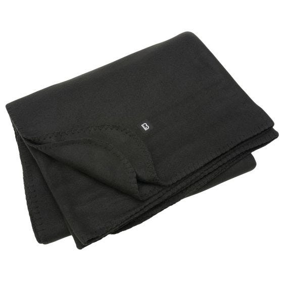 Brandit Fleece Blanket Black