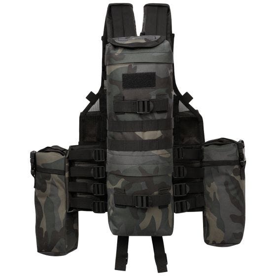 Brandit Tactical Vest Dark Camo