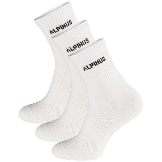 Alpinus Alpamayo 3-Pack Socks White