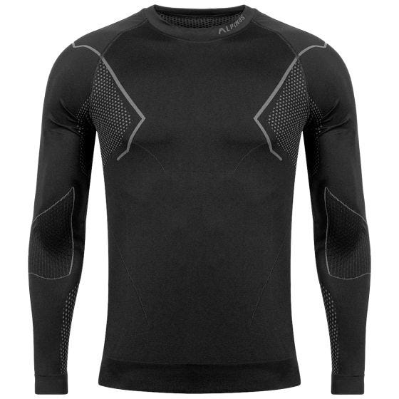 Alpinus Men Active Base Layer Set Black-Gray