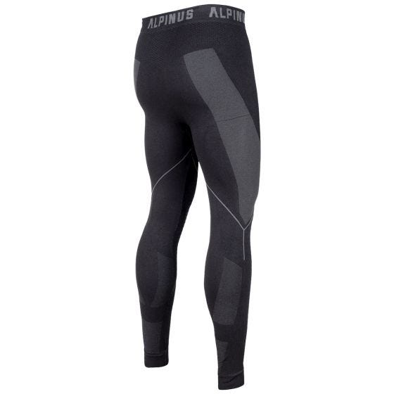 Alpinus Men Tactical Base Layer Leggings Black-Gray