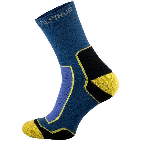 Alpinus Sveg Socks Blue-Yellow