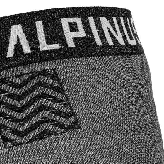 Alpinus Women Pro Miyabi Edition Base Layer Leggings Gray-Melange