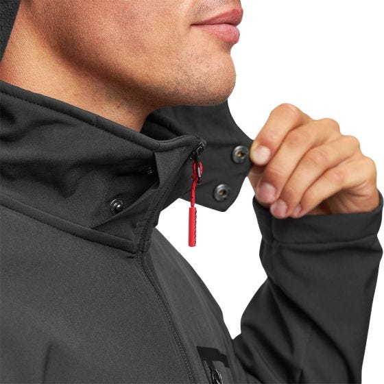 Alpinus Men's City Stenshuvud Soft Shell Jacket Black